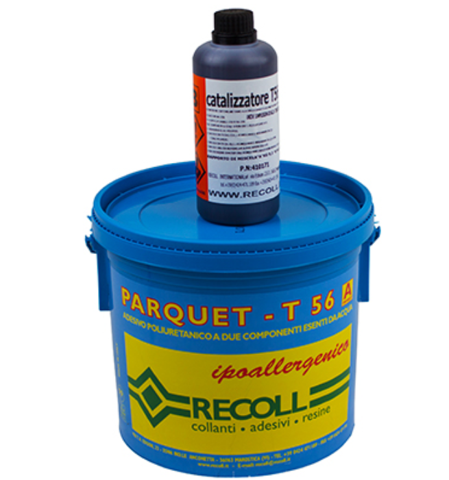 Клей паркетный двухкомпонентный RECOLL PARQUET T/56 